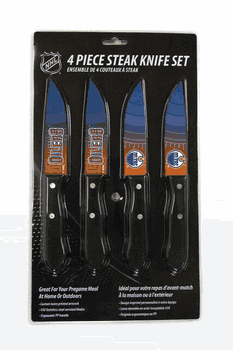 Edmonton Oilers Knife Set - Steak - 4 Pack