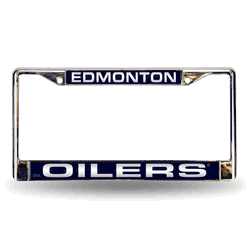 Edmonton Oilers Laser Chrome Frame