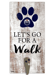 Edmonton Oilers Leash Holder 6x12 Sign