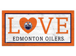 Edmonton Oilers Love 6x12 Sign