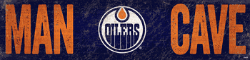 Edmonton Oilers Man Cave Sign