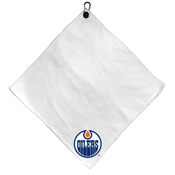 Edmonton Oilers Microfiber Small Towel - 15" x 15" (White)