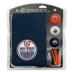 Edmonton Oilers Microfiber Towel Gift Set - 16 x 40 (Colored)
