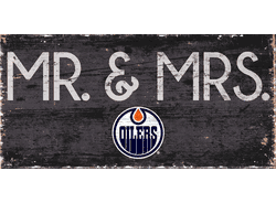 Edmonton Oilers Mr. & Mrs. Sign