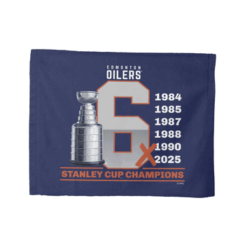 Edmonton Oilers NHL Gather Rally Towel 15x18 inches
