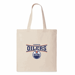 Edmonton Oilers NHL Prevail Tote Bag