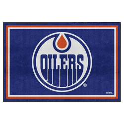 Edmonton Oilers Oilers 5ft. x 8 ft. Plush Area Rug