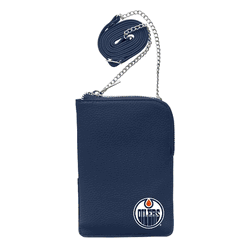 Edmonton Oilers Pebble Smart Purse Navy