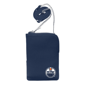 Edmonton Oilers Pebble Smart Purse Navy