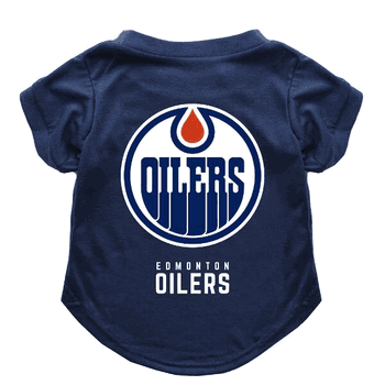 Edmonton Oilers Pet T-Shirt Extra Small
