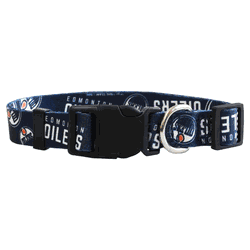 Edmonton Oilers Pet Team Collar Large