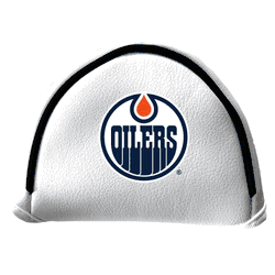 Edmonton Oilers Putter Cover - Mallet (White)