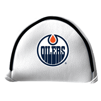 Edmonton Oilers Putter Cover - Mallet (White)