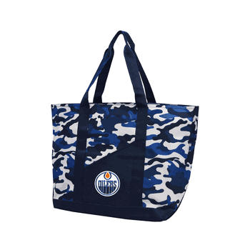 Edmonton Oilers Super-Duty Camo Tote NAVY