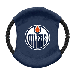 Edmonton Oilers Team Flying Disc Pet Toy