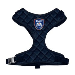 Edmonton Oilers Velvet Pet Harness - XS