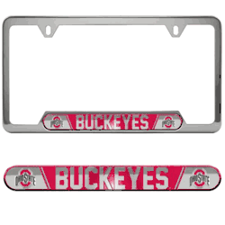 Embossed License Plate Frames, 6.25in x 12.25in