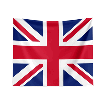 England Flag Wall Hanging 34x40 inches