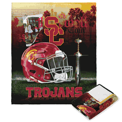 Farewell Tour USC Trojans Silk Touch Throw