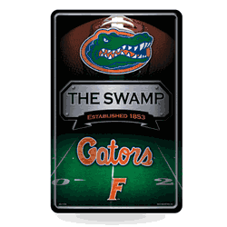 Florida Gators  11" x 17" Metal Home Dcor Sign