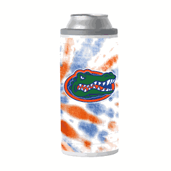 Florida Gators 12oz Tie Dye Slim Can Coolie