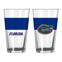 Florida Gators 16oz Colorblock Pint Glass