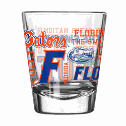 Florida Gators 2oz Spirit Shot Glass