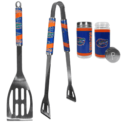 Florida Gators 2pc BBQ Set with Tailgate Salt & Pepper Shakers