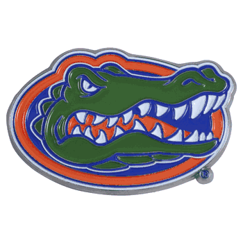 Florida Gators 3D Color Metal Emblem