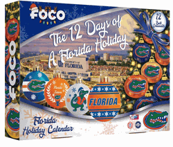 Florida Gators Advent Calendar Ball Ornament