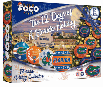 Florida Gators Advent Calendar Ball Ornament