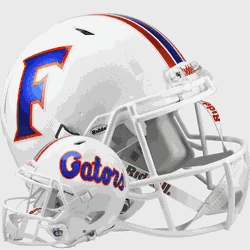 Florida Gators  Authentic Speed Full Size Football Helmet Chrome Decals
