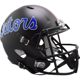 Florida Gators Authentic Speed Full Size Football Helmet Satin Black