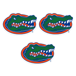 Florida Gators Auto Decal 3 Pack