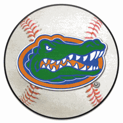 Florida Gators Baseball Rug - 27in. Diameter