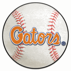 Florida Gators Baseball Rug - 27in. Diameter, "Gators"