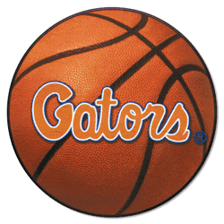 Florida Gators Basketball Rug - 27in. Diameter, "Gators"
