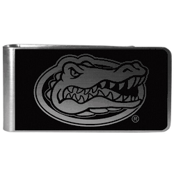 Florida Gators Black and Steel Money Clip