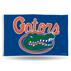Florida Gators Blue Meanhead Banner Flag