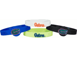 Florida Gators Bracelets - 4 Pack Silicone