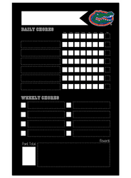 Florida Gators Chore Chalk Board 11x19 Sign