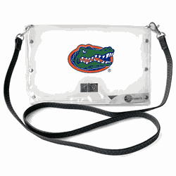 Florida Gators Clear Envelope Purse STRAP