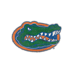Florida Gators Distressed Logo Cutout Sign