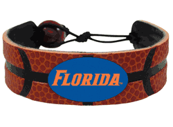 Florida Gators Florida Wordmark Logo Classic Basketball Bracelet