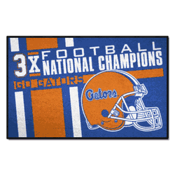 Florida Gators Football Dynasty Starter Mat Accent Rug - 19in. x 30in.