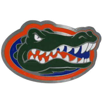 Florida Gators Hitch Cover Class II and Class III Metal Plugs