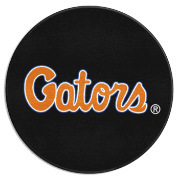 Florida Gators Hockey Puck Rug - 27in. Diameter