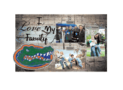 Florida Gators I Love my Family Clip Frame