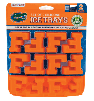 Florida Gators Ice Trays 2-Pack