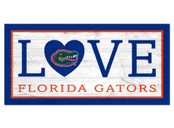 Florida Gators Love 6x12 Sign